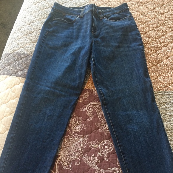Talbots Denim - Talbots crop jeans, size 12, Simply Flattering, 5-pocket
